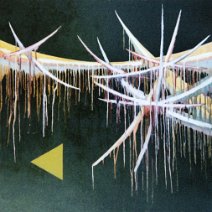 Stalactite 18 Oil on canvas / 65 x 65 cm / 1994